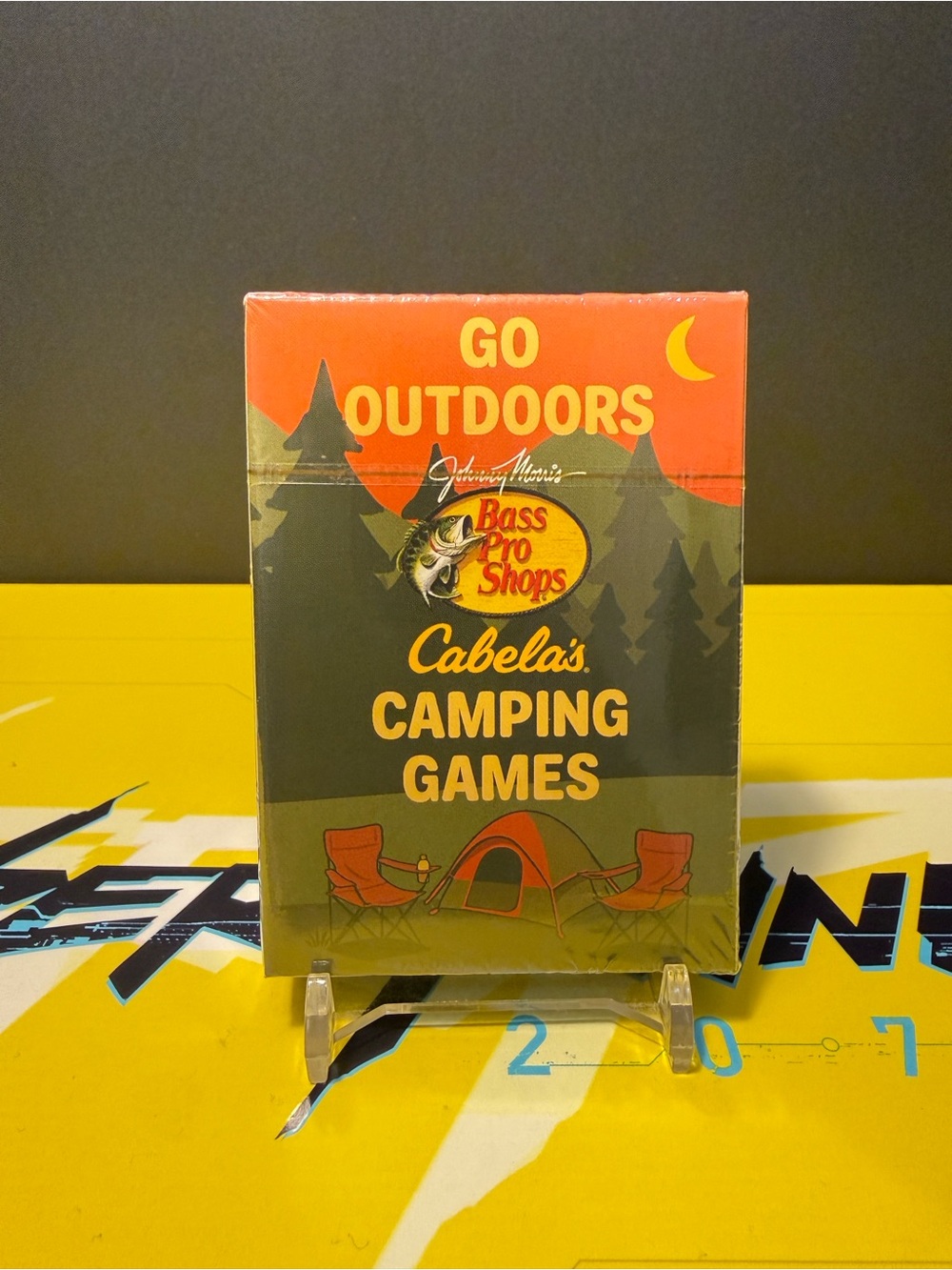 Bass Pro Shops- CAMPING GAMES DECK-2.5 x 3.5 Memorial Day- Limited Edition PROMO